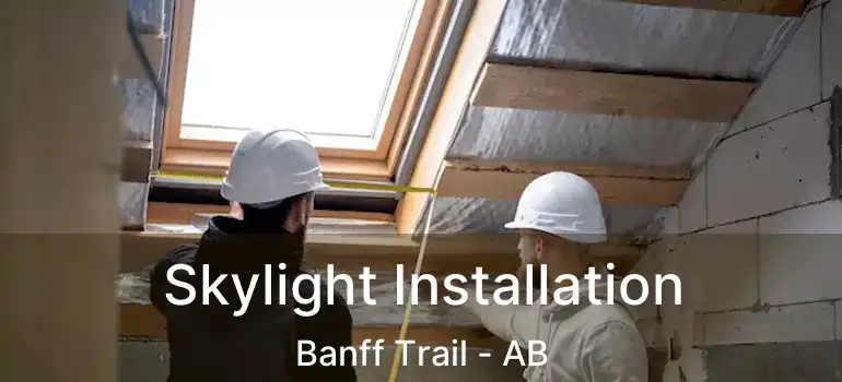  Skylight Installation Banff Trail - AB