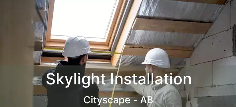  Skylight Installation Cityscape - AB