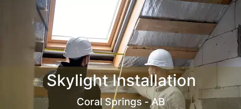  Skylight Installation Coral Springs - AB