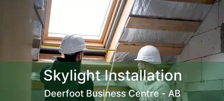  Skylight Installation Deerfoot Business Centre - AB