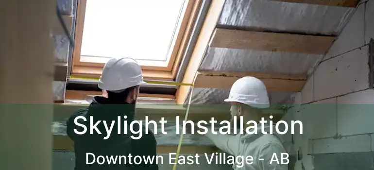  Skylight Installation Downtown East Village - AB