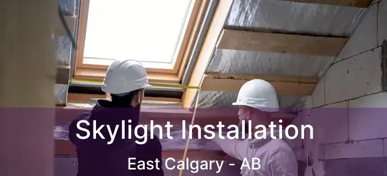  Skylight Installation East Calgary - AB