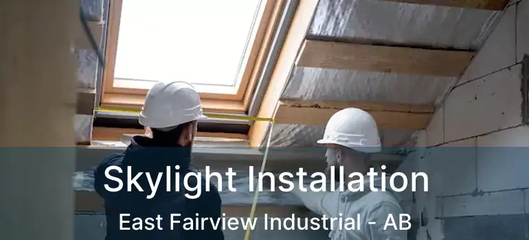  Skylight Installation East Fairview Industrial - AB