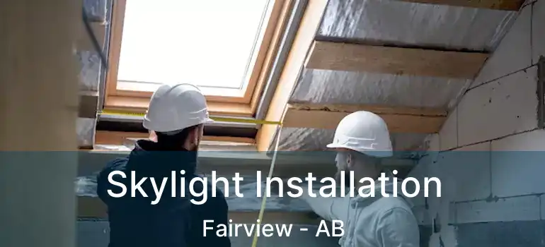  Skylight Installation Fairview - AB