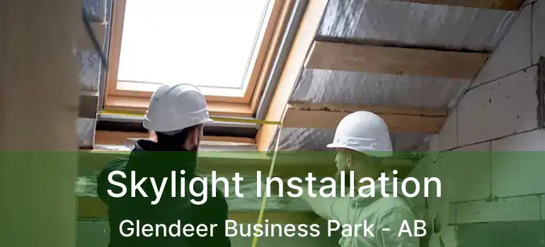  Skylight Installation Glendeer Business Park - AB