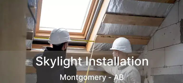  Skylight Installation Montgomery - AB