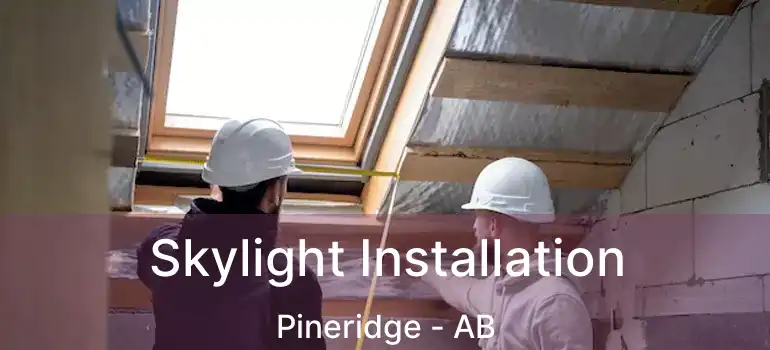 Skylight Installation Pineridge - AB