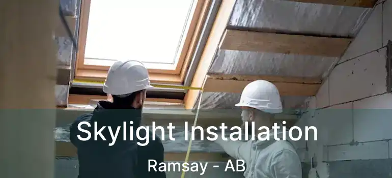  Skylight Installation Ramsay - AB
