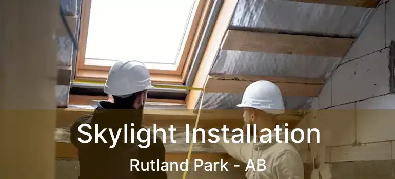  Skylight Installation Rutland Park - AB