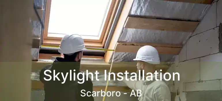  Skylight Installation Scarboro - AB