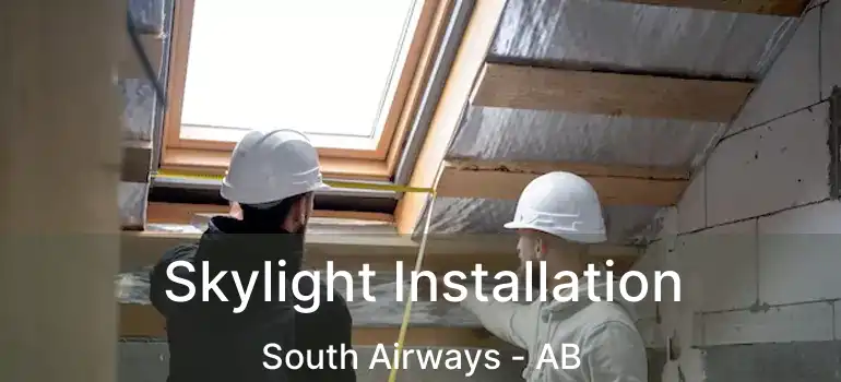  Skylight Installation South Airways - AB