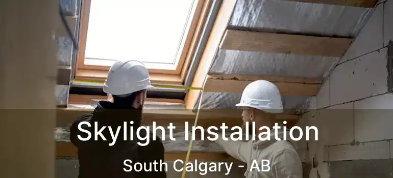  Skylight Installation South Calgary - AB