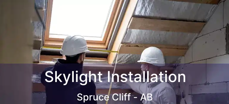  Skylight Installation Spruce Cliff - AB