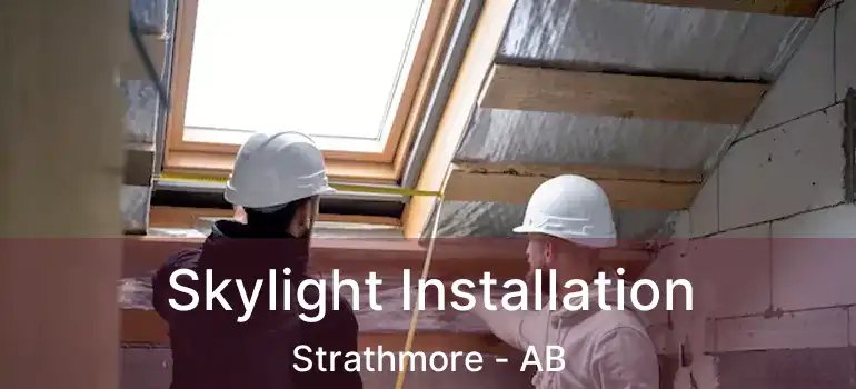  Skylight Installation Strathmore - AB