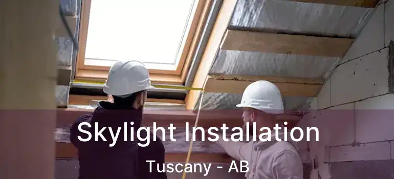  Skylight Installation Tuscany - AB