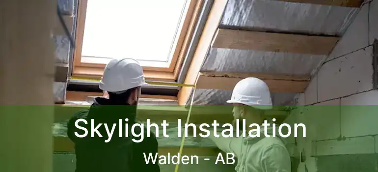  Skylight Installation Walden - AB