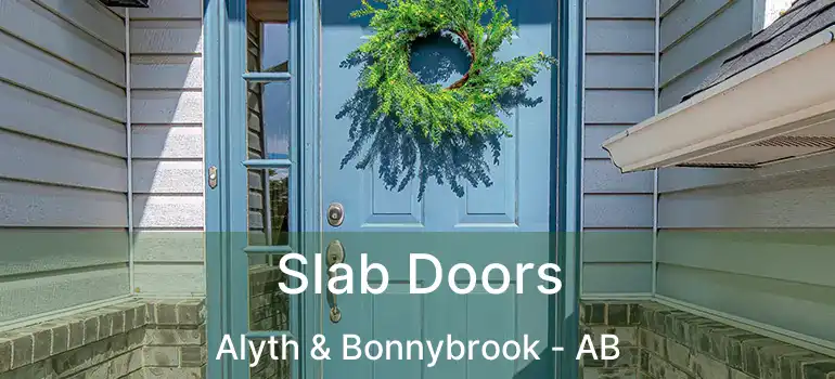  Slab Doors Alyth & Bonnybrook - AB