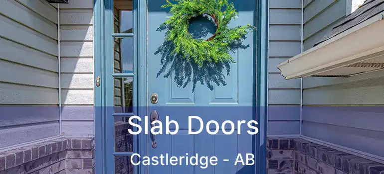  Slab Doors Castleridge - AB
