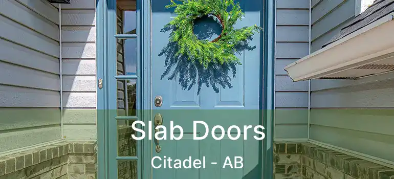  Slab Doors Citadel - AB