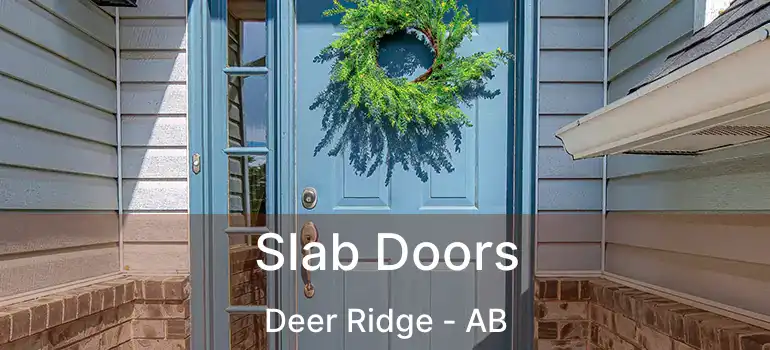  Slab Doors Deer Ridge - AB