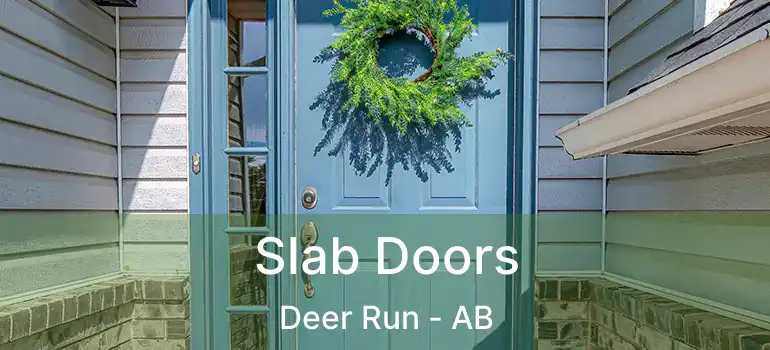 Slab Doors Deer Run - AB