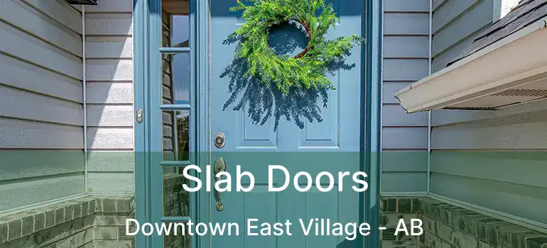  Slab Doors Downtown East Village - AB