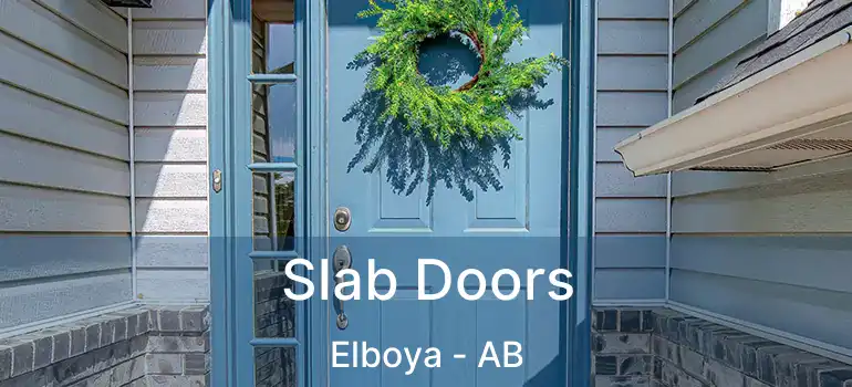  Slab Doors Elboya - AB
