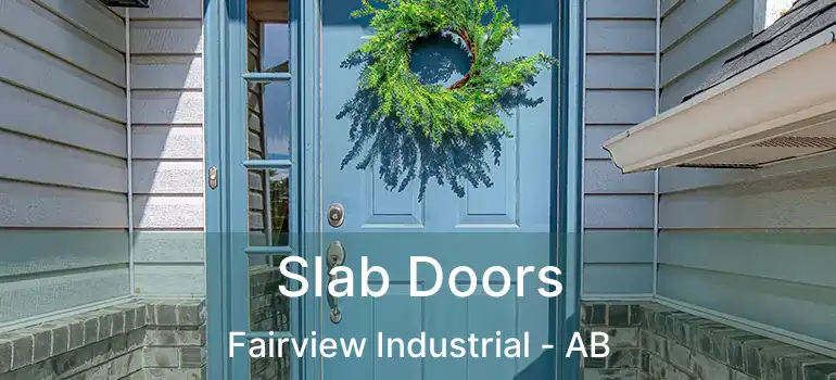  Slab Doors Fairview Industrial - AB