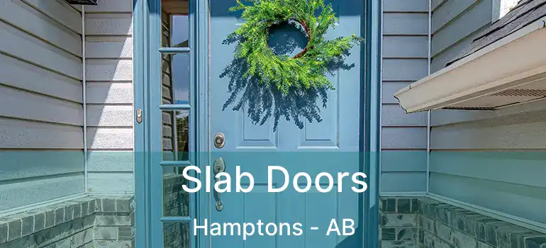  Slab Doors Hamptons - AB