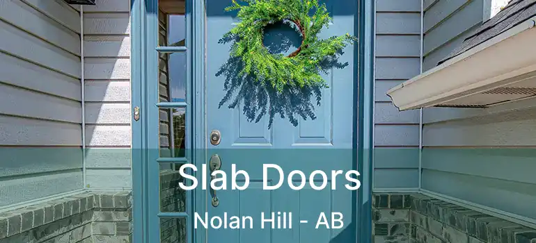  Slab Doors Nolan Hill - AB