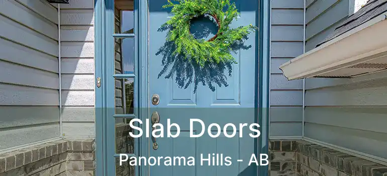  Slab Doors Panorama Hills - AB