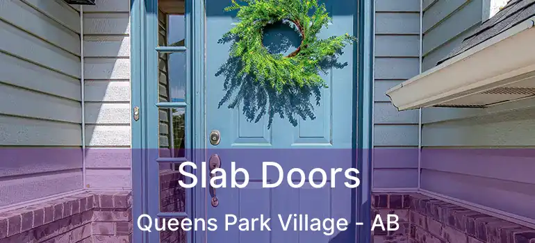  Slab Doors Queens Park Village - AB