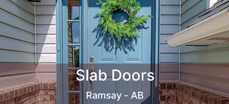  Slab Doors Ramsay - AB