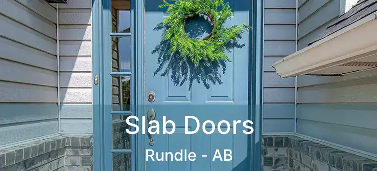  Slab Doors Rundle - AB