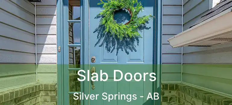  Slab Doors Silver Springs - AB