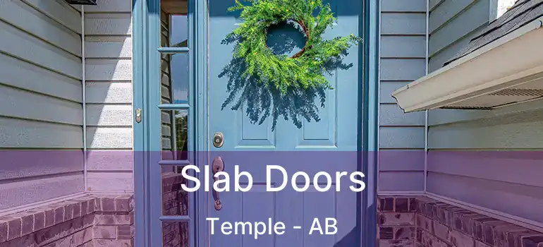  Slab Doors Temple - AB
