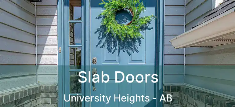  Slab Doors University Heights - AB