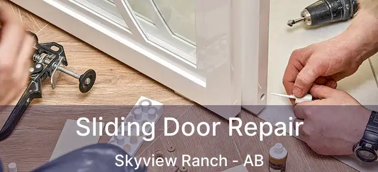  Sliding Door Repair Skyview Ranch - AB