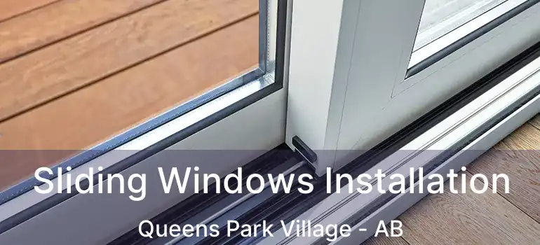  Sliding Windows Installation Queens Park Village - AB
