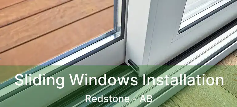  Sliding Windows Installation Redstone - AB