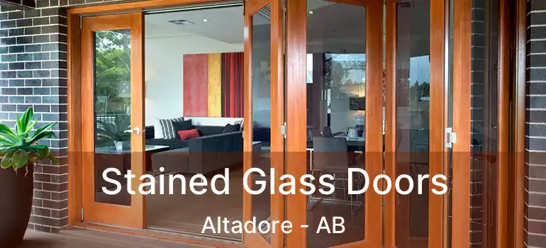  Stained Glass Doors Altadore - AB