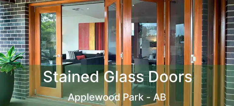  Stained Glass Doors Applewood Park - AB