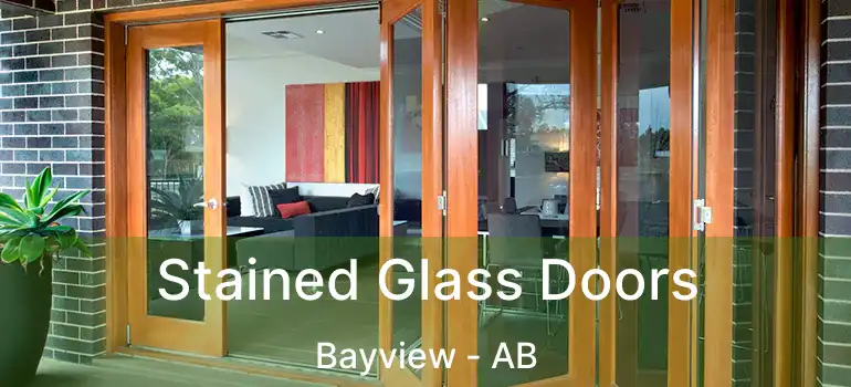  Stained Glass Doors Bayview - AB