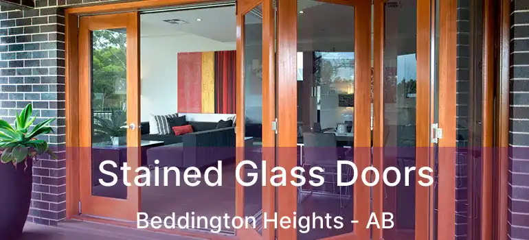  Stained Glass Doors Beddington Heights - AB