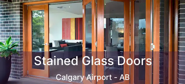  Stained Glass Doors Calgary Airport - AB