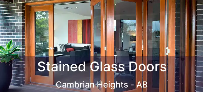  Stained Glass Doors Cambrian Heights - AB
