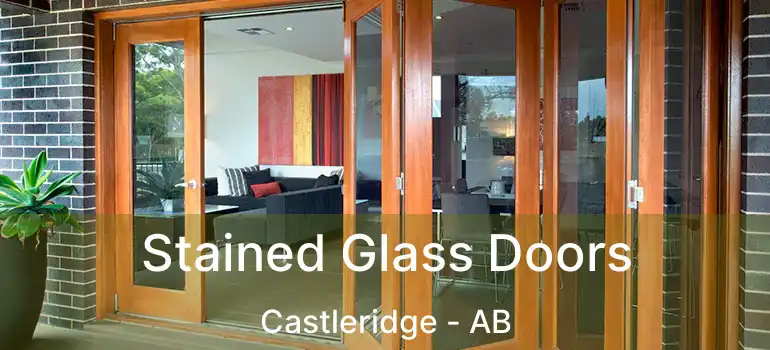  Stained Glass Doors Castleridge - AB