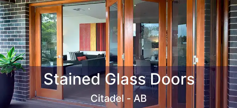  Stained Glass Doors Citadel - AB