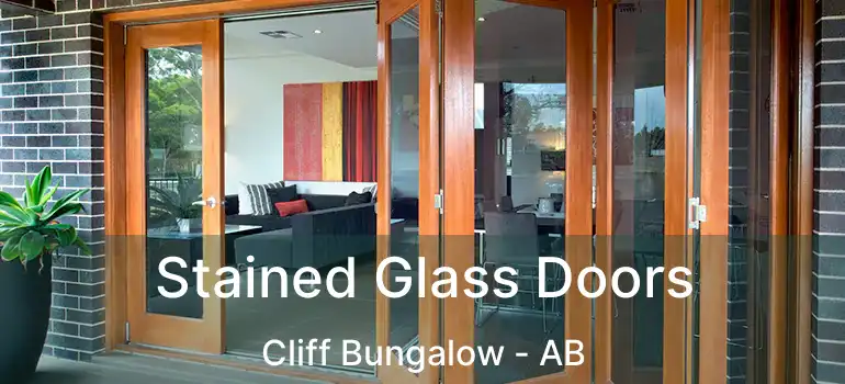  Stained Glass Doors Cliff Bungalow - AB