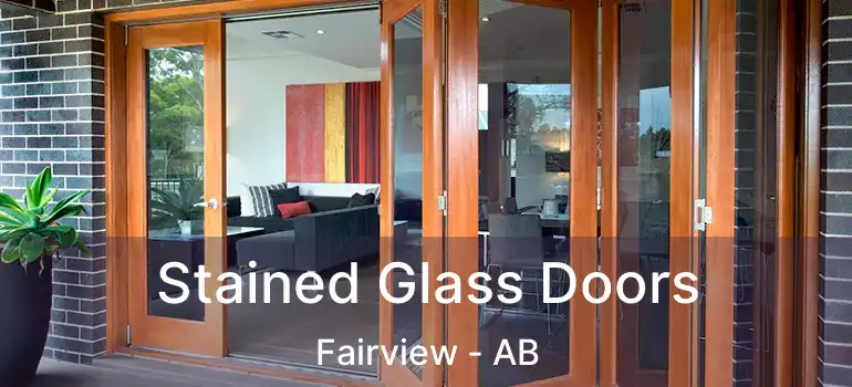  Stained Glass Doors Fairview - AB